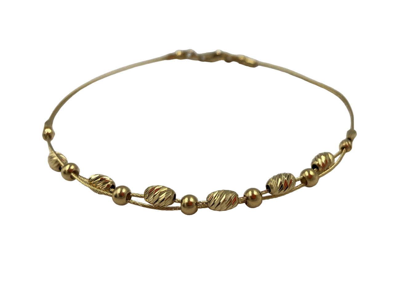 Constelation bracelete yellow gold