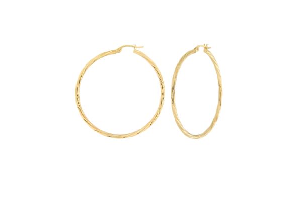 Azzurra Big Gold Earrings